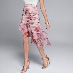 Floral Organza Skirt